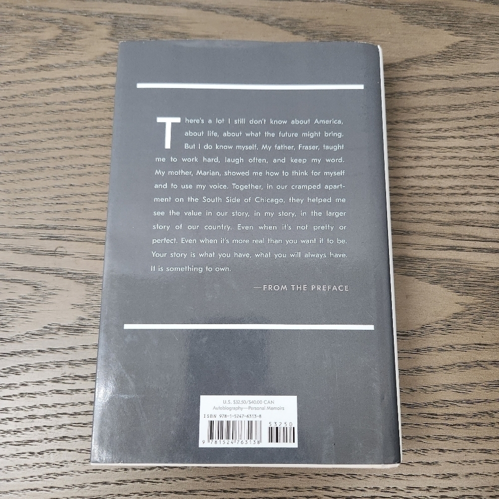 Becoming by Michelle Obama Hardcover Book - Picture 3 of 5